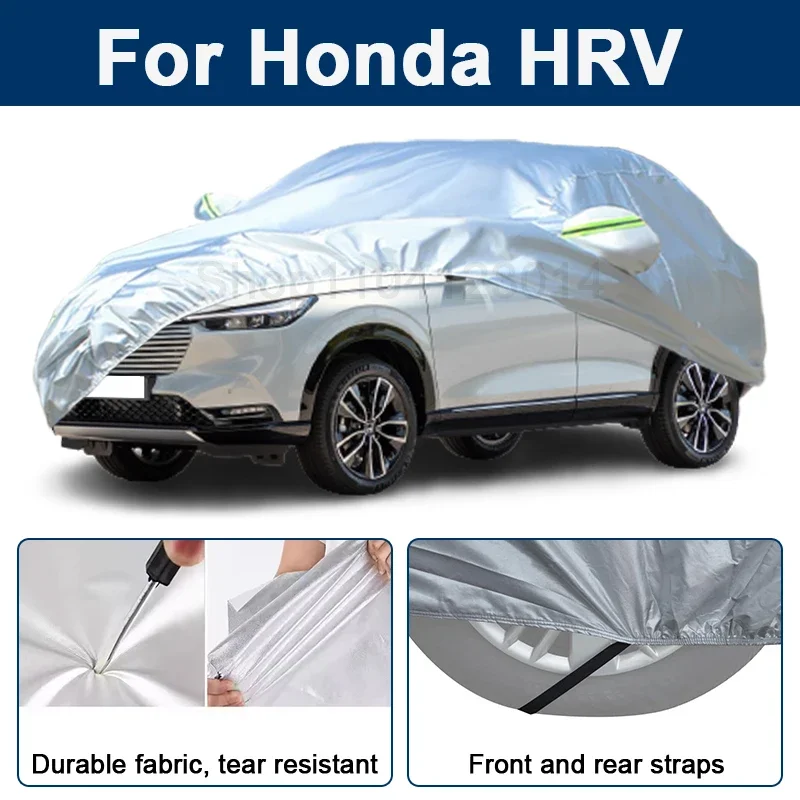 

Всесезонный чехол для автомобиля Honda HRV с отражающими полосами, водонепроницаемый, снегозащитный, пылезащитный, с защитой от УФ-излучения, внешние автозапчасти
