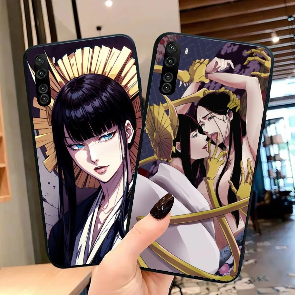 Bleach Senjumaru Mobile Cell Phone Case for OPPO Find X5 X3 X2 A93 Reno 8 7 Pro A74 A72 A53 Black Soft Phone Cover Funda