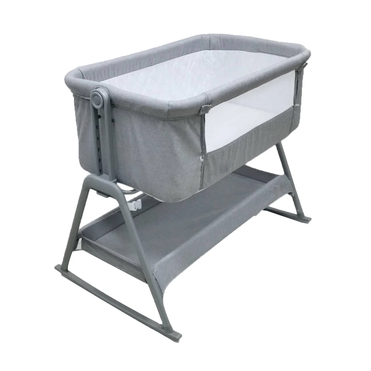 Luxury Multi-functional Attachable Bedside Crib Baby Portable Cradle Crib