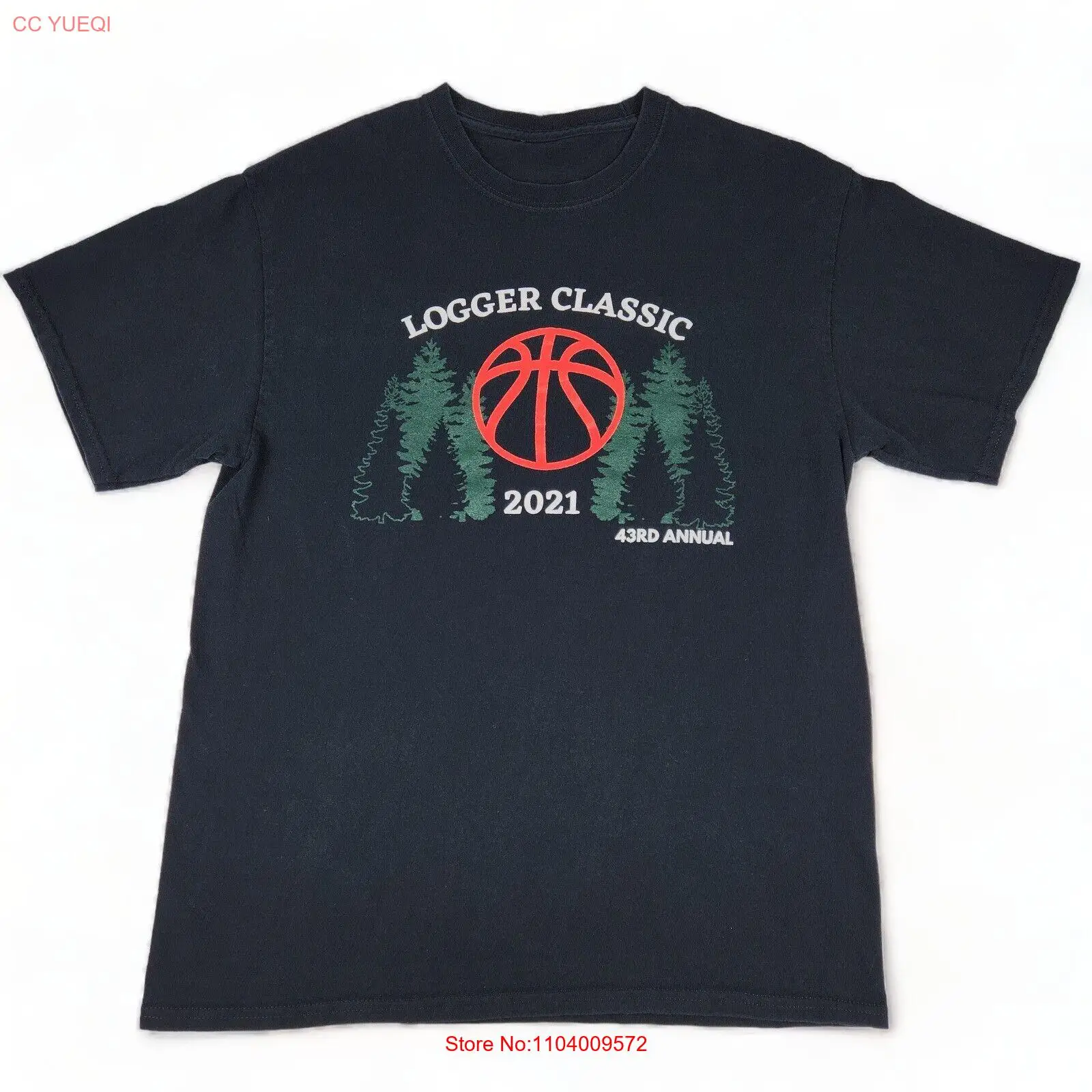 Logger Classic 2021 Basketball Tournament T Shirt Adult Medium Humboldt County