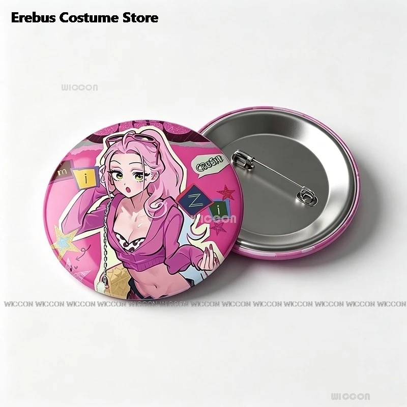 Alien Stage Sua Mizi Button Pins Brooch 58mm Round Badge Anime Bage Decors Halloween Fashion Gifts 2026 Halloween Customized