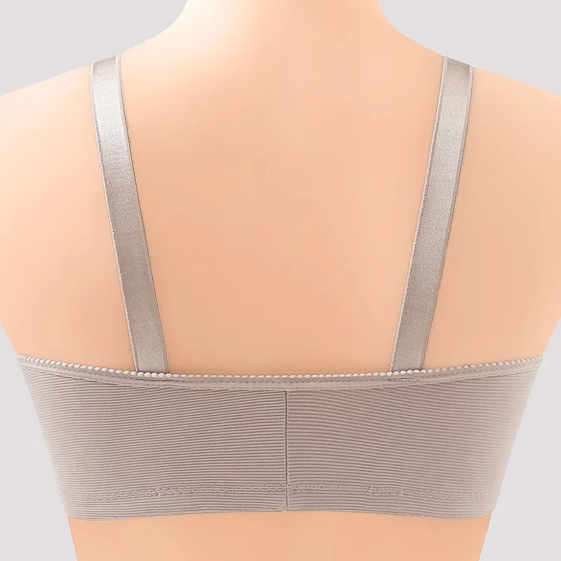 Ladies Bra Thin Large Size Front Button Sexy Beautiful Back No Steel Ring Underwear Comfortable Gather Women Underwear BC Cup