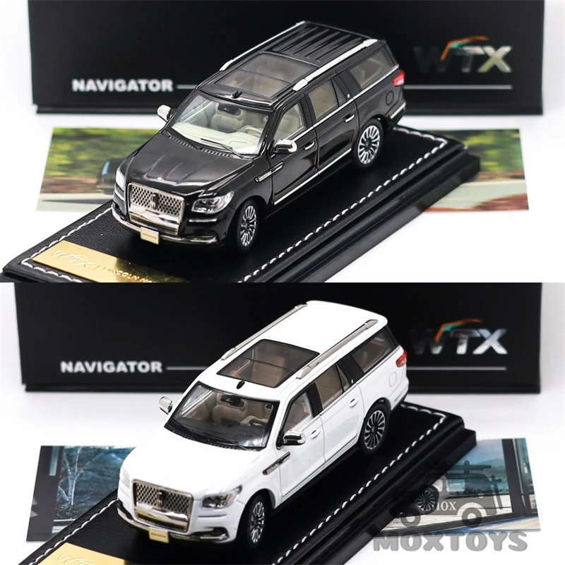 

WTX 1:64 Lincoln Navigator black white Diecast Model Car