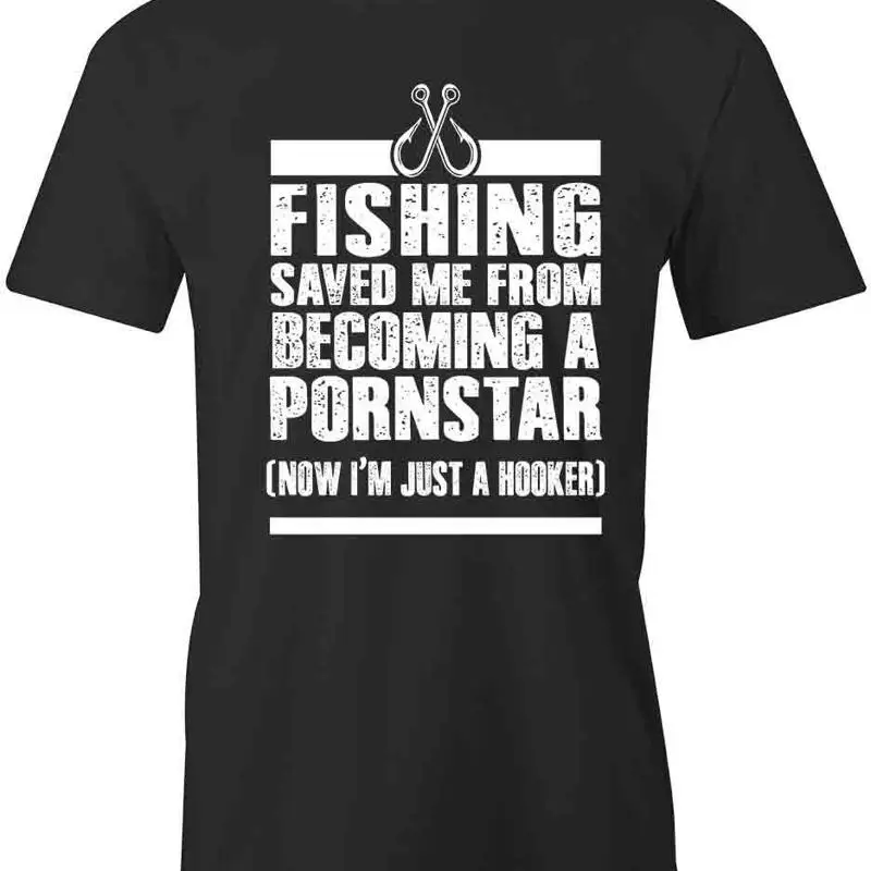 FISHING SAVED ME T Shirt d Cotton CLOTHING S1BSA145