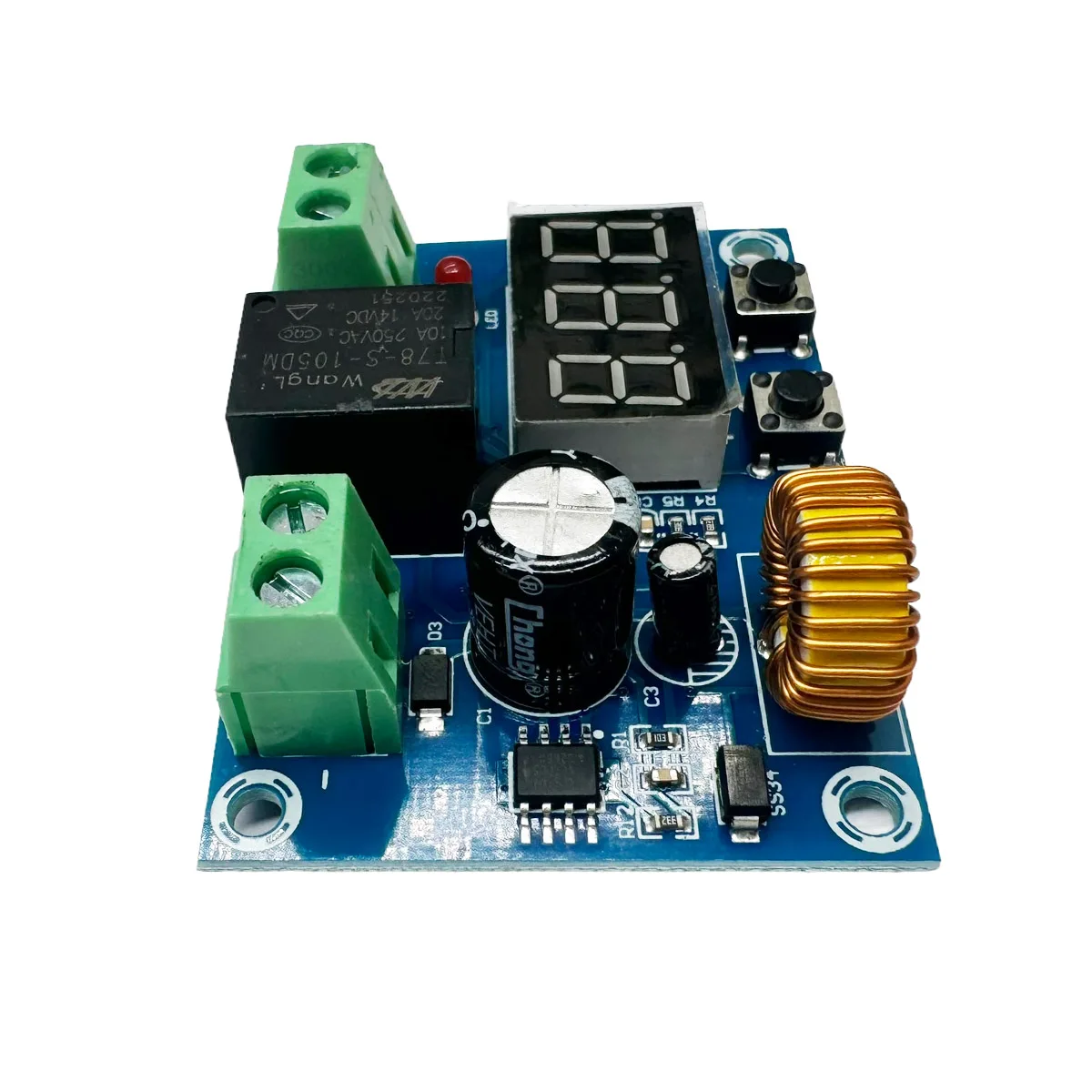 XH-M609 Low Voltage Disconnect Touch Switch Cut Off 12V 24V 36V Digital LED Display Over-Discharge Protect For Lithium Battery