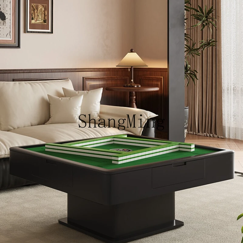 

LXY lifting mahjong table and dining table integrated household multi-functional automatic mahjong machine