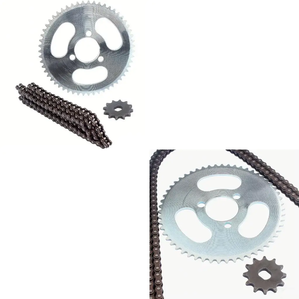 XA6H 55T Back Gear 12T Front Gear And 146 Link Chain Set For Cart ATV