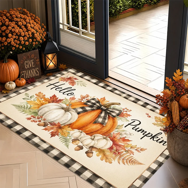 Authentic ethnic style floor rug featuring traditional symbols and vibrant palette ideal for café walls supermarket displays