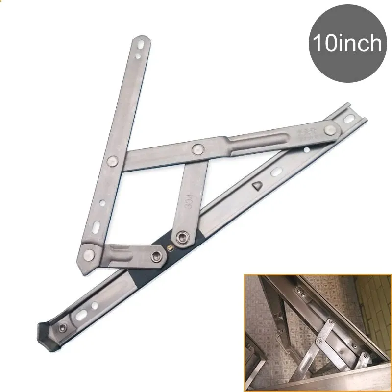 Weiyi 10inch Four-bar Linkage Wind Brace ,aluminum Window Slider/hinges,can Be Positioned,high Bearing, Strong,window Hardware
