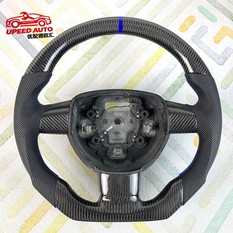 Suitable for Custom Car Interior Accessories Twill Carbon Fiber Steering Wheel d Focus MK2 MK3 MK4 ST RS