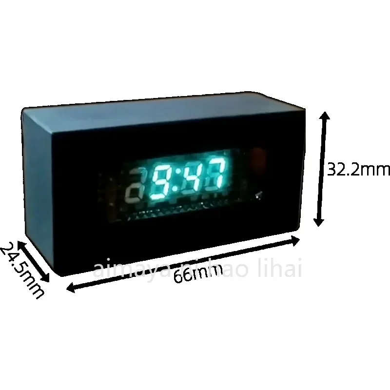 VFD Clock IV-18 Transparent Screen Futaba 4-BT-68ZY Module Digital Tube Clock STM32 DIY Electronic Display