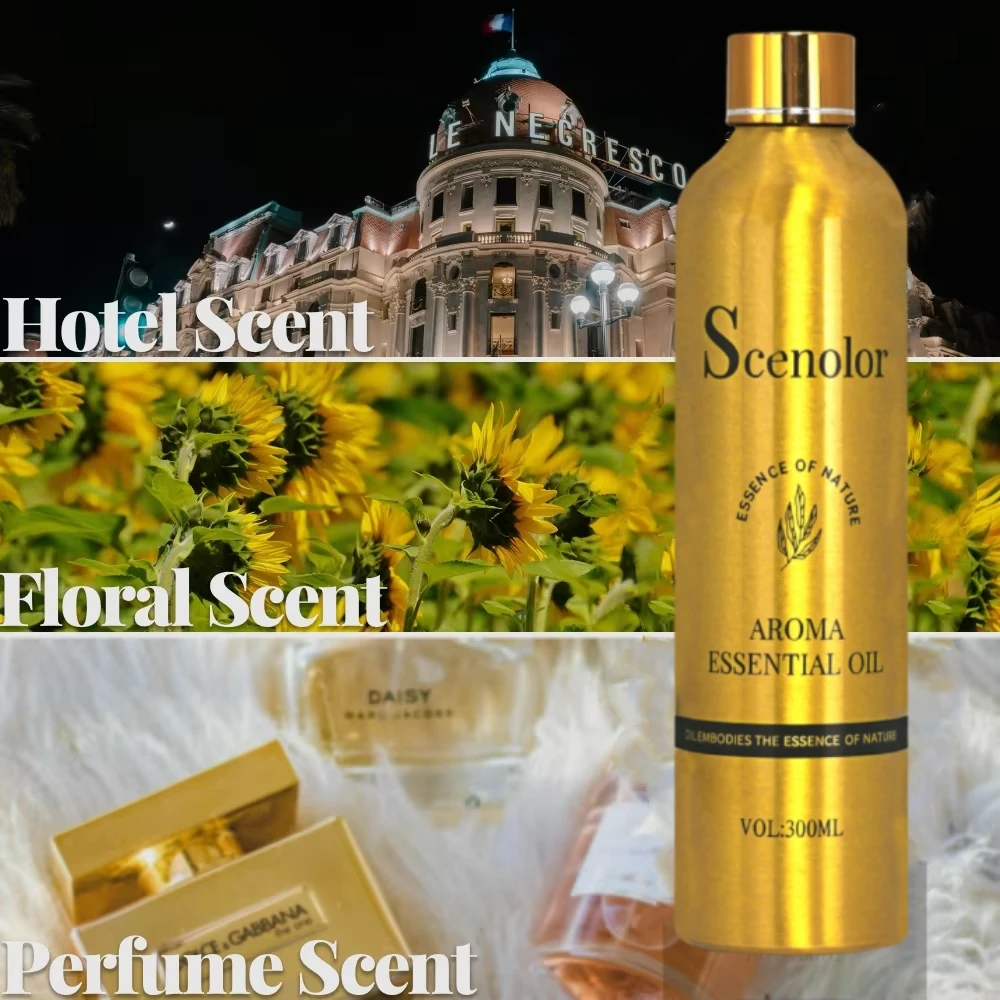 Fruit Flower 300ml Aroma Fragrance Essential Oil for Candle Making Strawberry Peach rose Passion Musk Coconut with Dropper