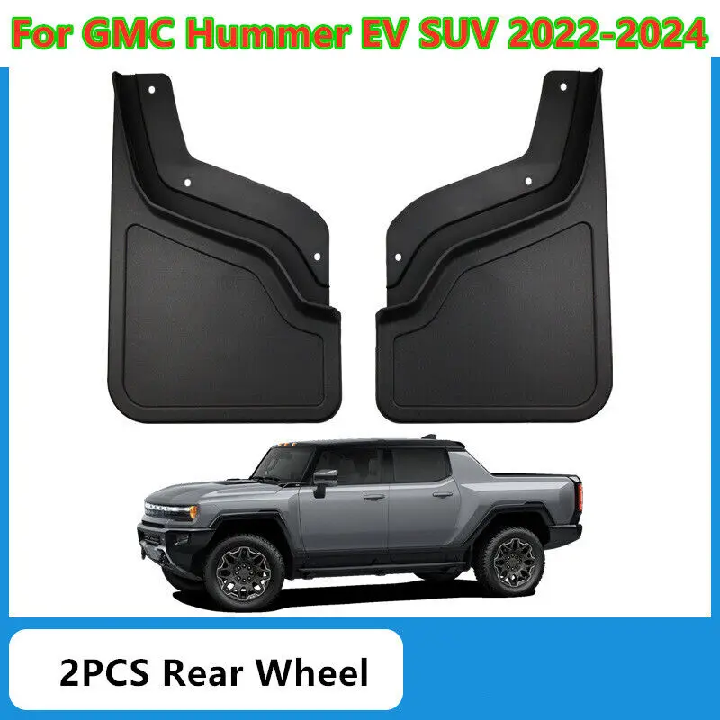 

2X брызговики заднего колеса, брызговик, крыло для пикапа GMC Hummer EV 2022-2024