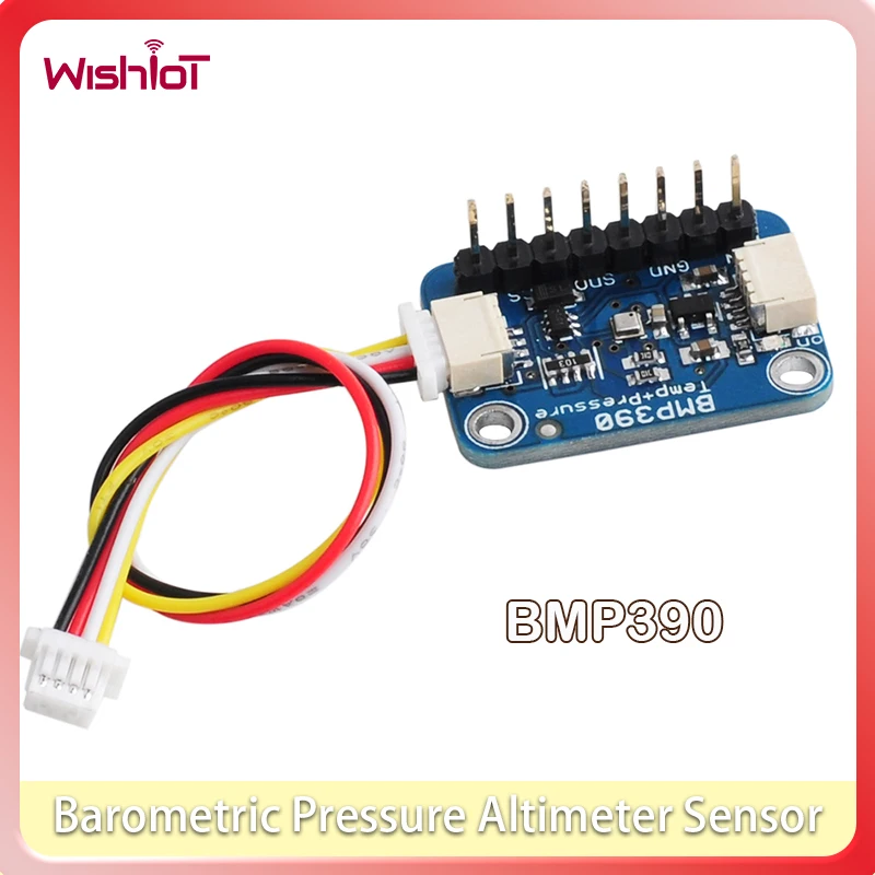 

BMP390 Precision Altitude Barometric Pressure and Altimeter Sensor Breakout Upgrade of BMP280 BMP388 for Arduino with Pin Header