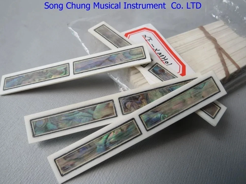 Classical Guitar bridge 10pcs tie blocks inlay Shell XMH-01