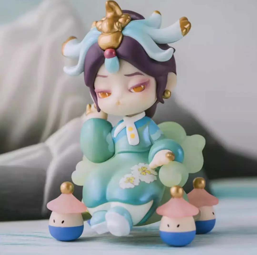 Blind Box Spice Princess Zhen Huan Series Anime Figure Model Toy Collection Desktop Decoration Mystery Box Birthday Presents Toy