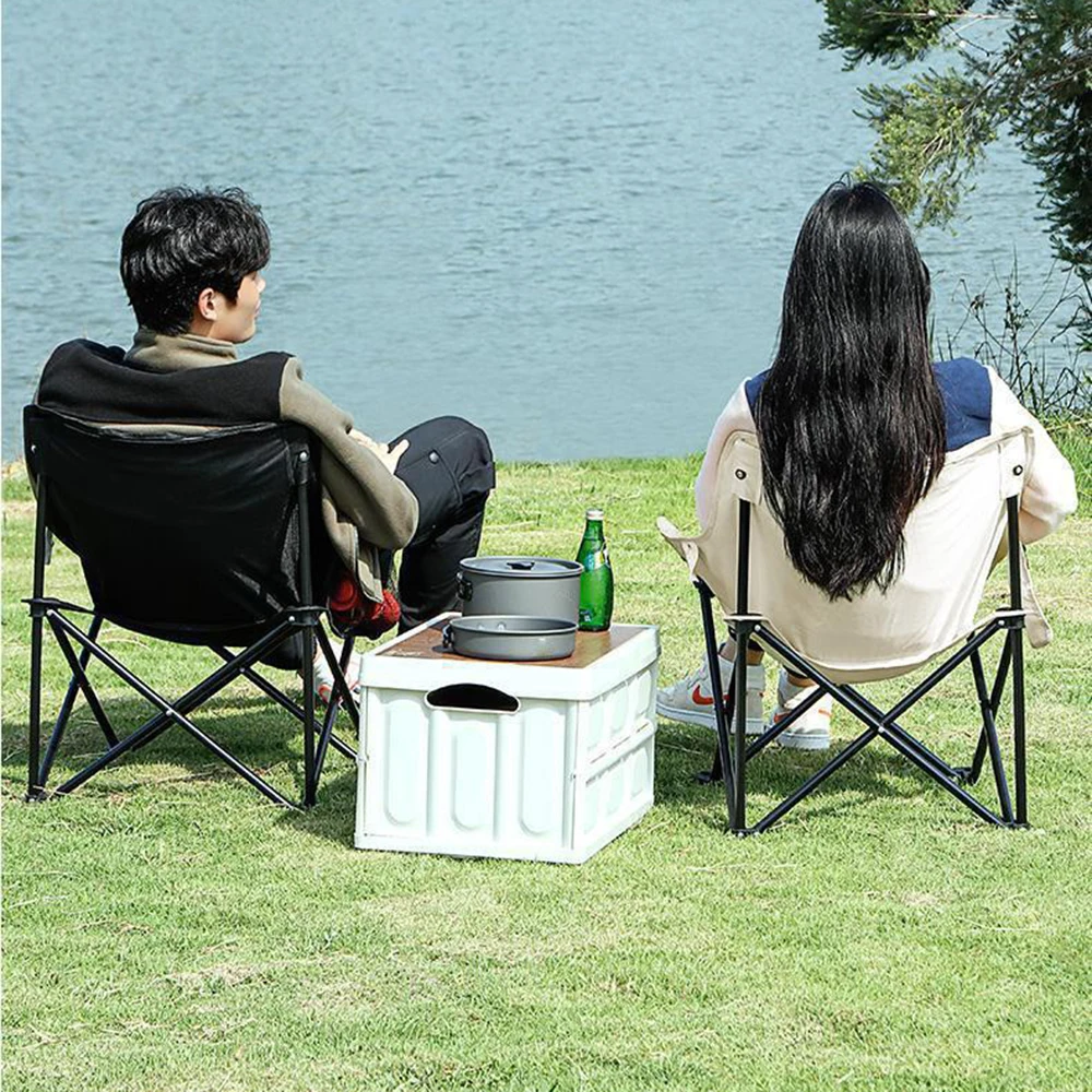 Chaise de camping portable pou - Outdoor Camping Recliner Chairs avis et prix