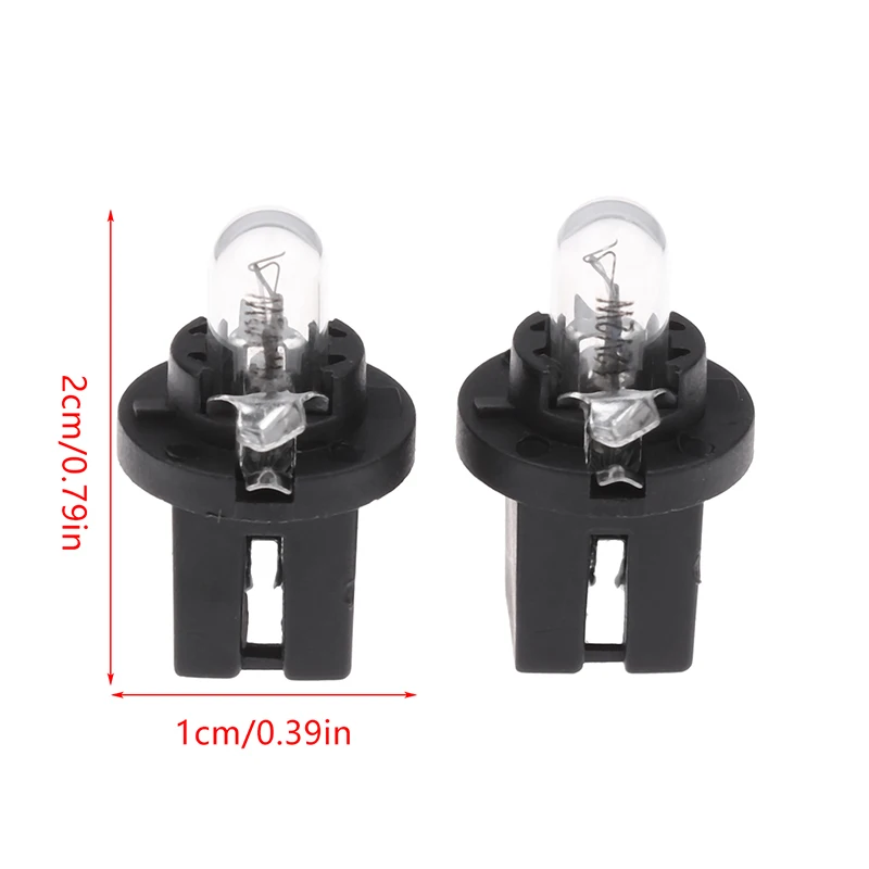 

New! 5/10Pcs Led Bulb B8.5D Led Car Interior Lights Dashboard Warming Indicator Wedge Auto Instrument Panel Lamp Warm Yellow 12V