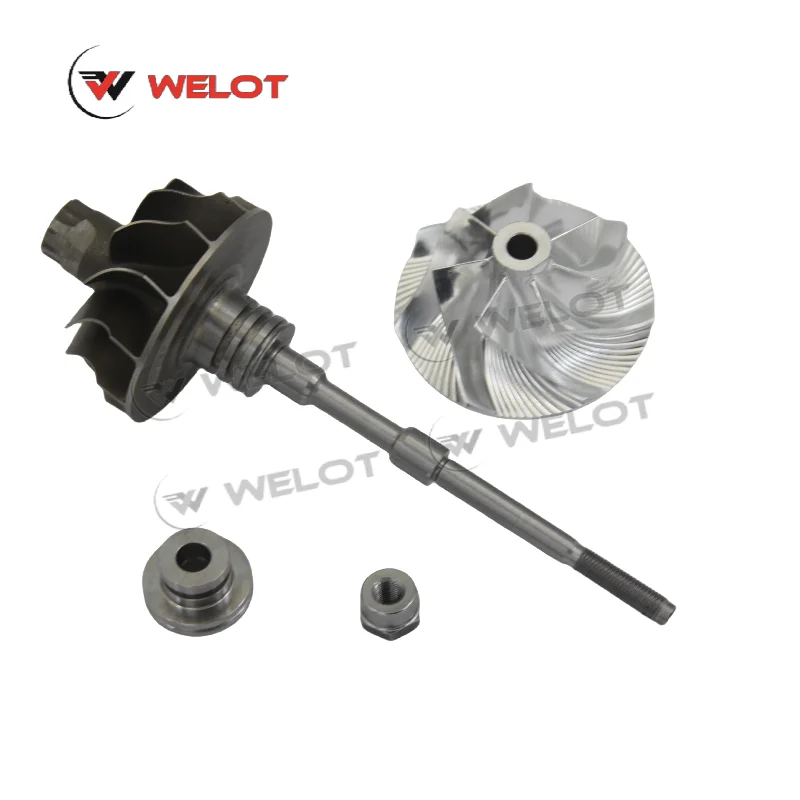 MFS turbo 822088 828578 828578-3 Rotor SHAFT and WHEEL GTD1036VZ 55266959 55278598 55256959 55278596 55270995 71796466 71796469