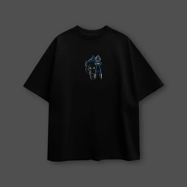 لعبة دراغون بول أنيمي فيغيتا سايان المتضخم القطن تي شيرت الرجال والنساء تنفس عالية الجودة Y2K قصيرة الأكمام تيشيرت صيفي