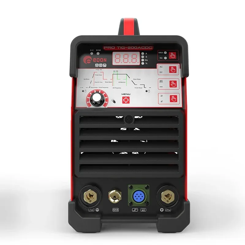 EDON TIG-200 ACDC INVERTER Aluminum Tig Welding Machine Stainless De Soldar TIG WELDER