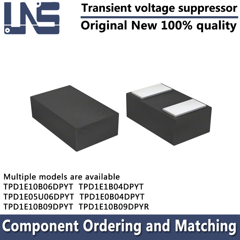 1pcs TPD1E0B04DPYT TPD1E1B04DPYT TPD1E10B06DPYT TPD1E05U06DPYT TPD1E10B09DPYT X1SON-2 Transient voltage suppressor