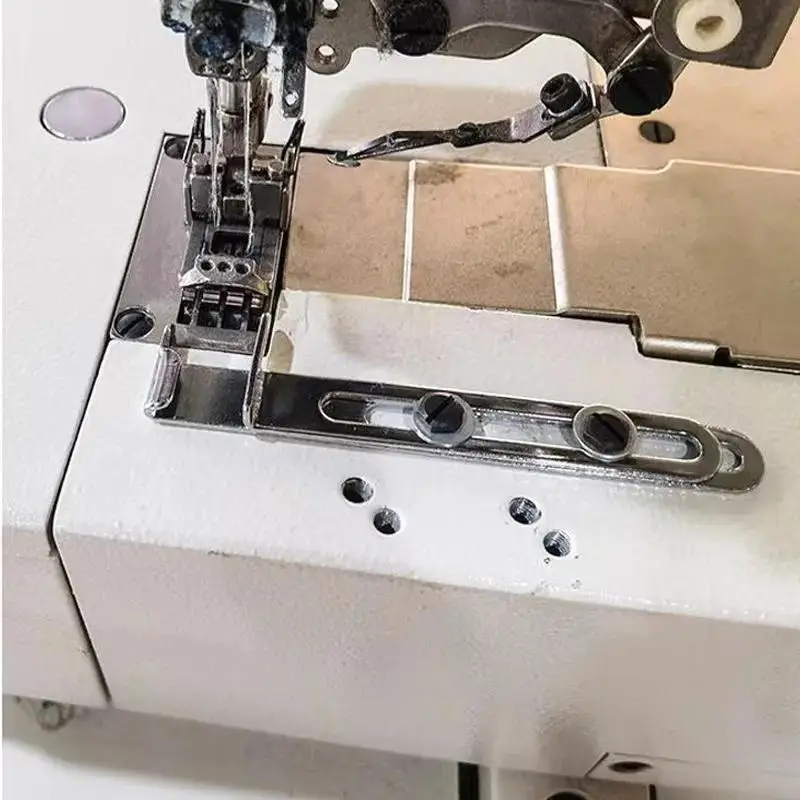 △ Industrial Stretch Sewing Machine Rule Seam Guide Hemmer Guide Hem Guide Three Needle Five Wire Industrial Coverstitch Machine
