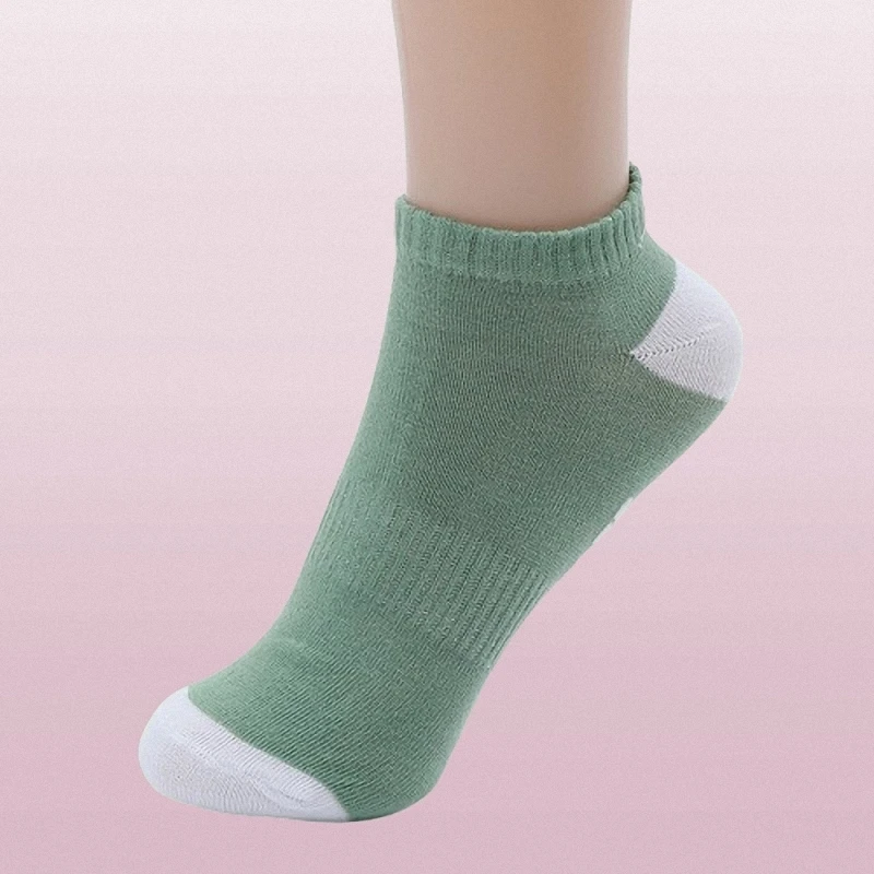 5/10 Pairs Fashion Female Boys Cotton Short Socks Sweat-Absorbent Breathable Thin Boat Socks High Quality Men's Sports Socks