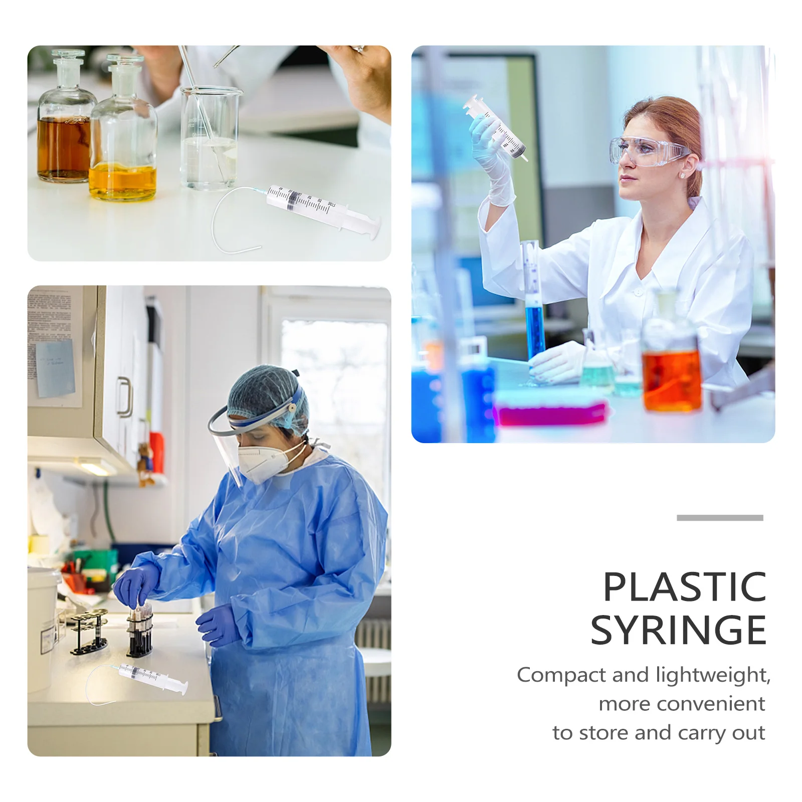 

Disposable with Measurement Flushing Nozzle Liquid Transferring Labs Water Feeder Measuring Plastic Refilling