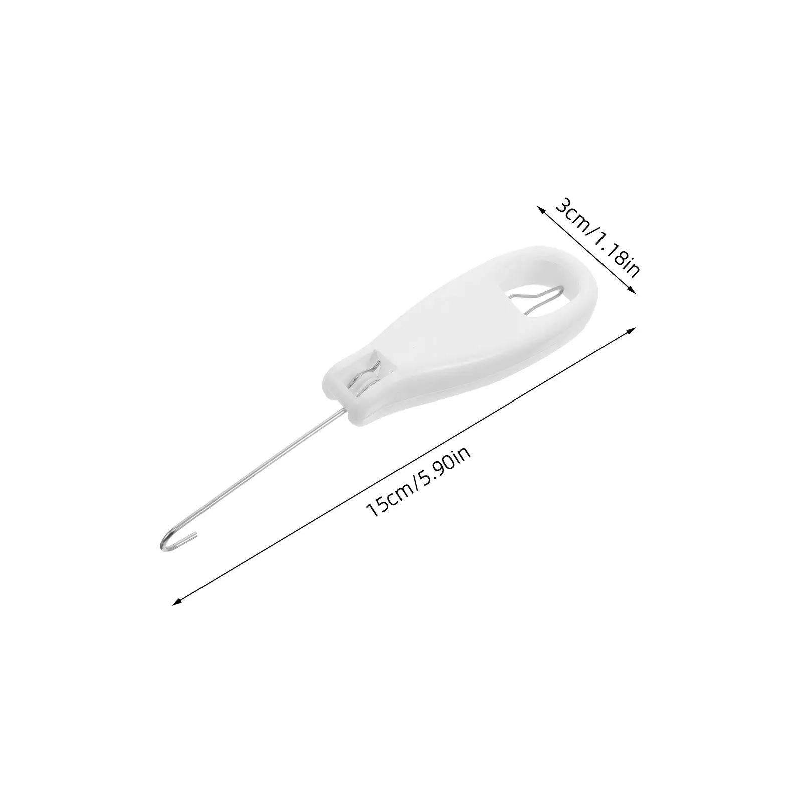 Button Hook Zipper Pull Helper Foldable Portable Dressing Aid Tool Clothes Assistance Disabled Elderly Seniors Pregnant Women