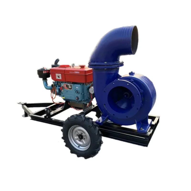 -inch Mobile Trailer Sewage Volute Mixed Flow Pump Agrltural Irrigation and Municipal Flood Control