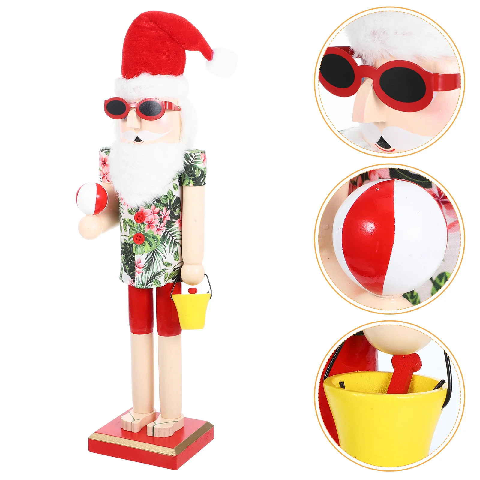 

Wooden Nutcracker Christmas Decor Small Nutcracker Ornaments For Xmas Tree Desktop Holiday Decoration Wood Xmas