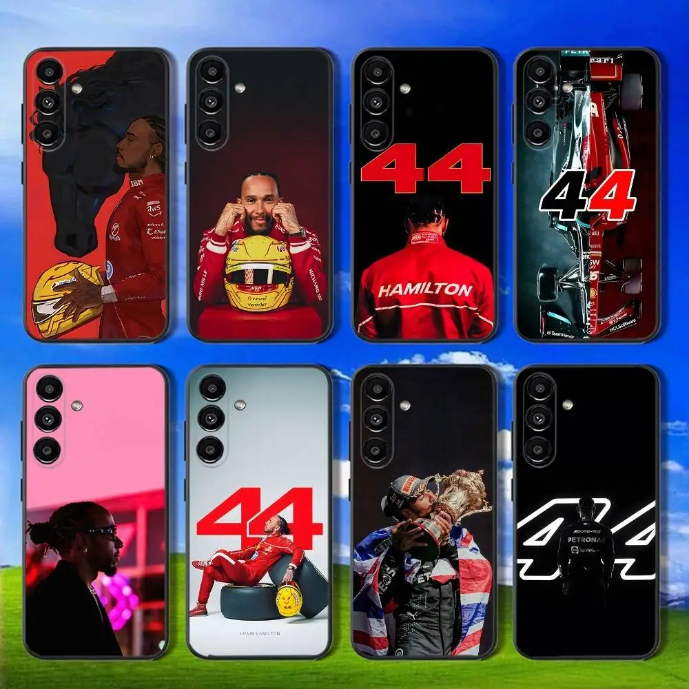 

44 L-Lewis H-Hamilton-S Phone Case For Samsung Galaxy A13,A21s,A22,A31,A32,A52,A53,A71,A80,Soft Black Shell