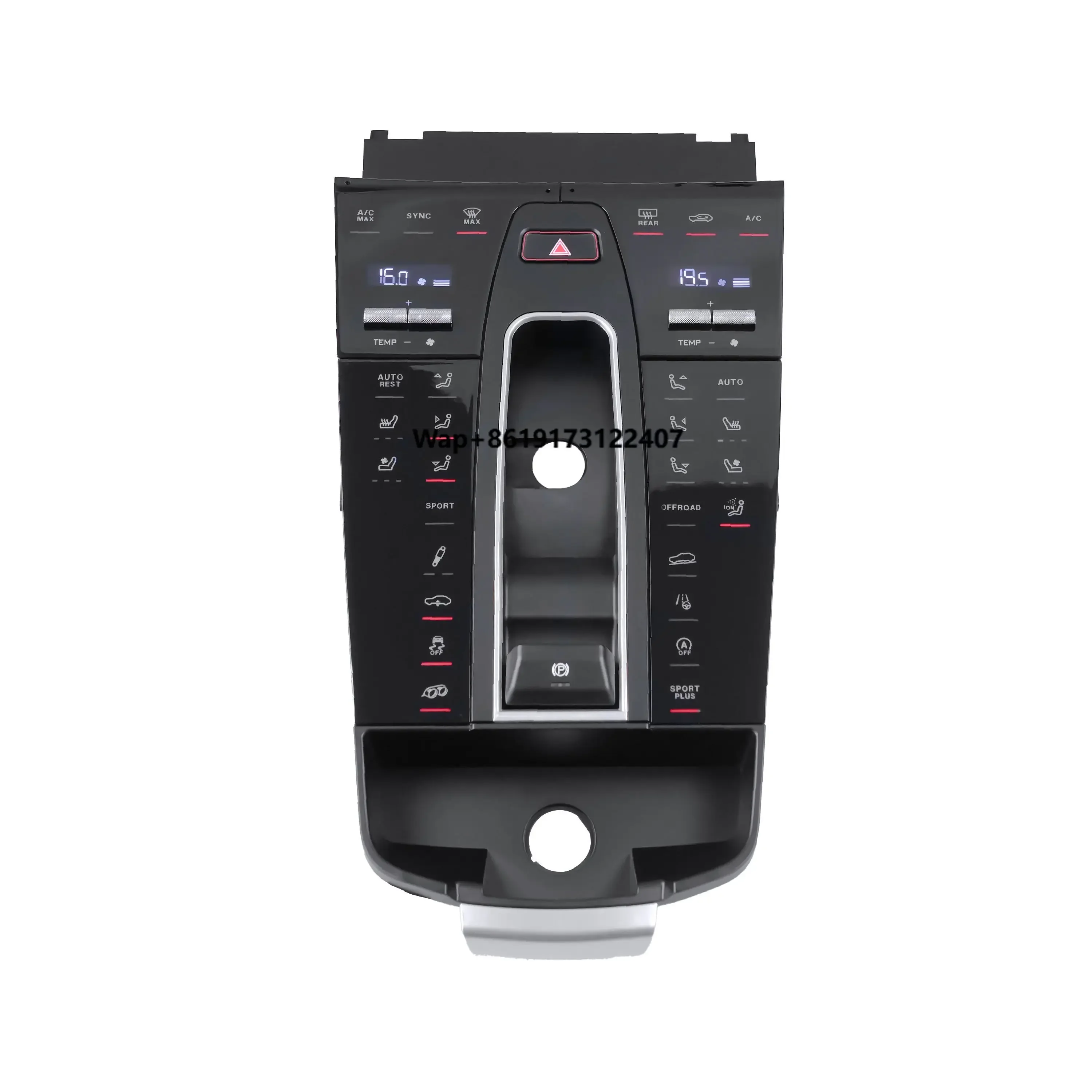 LCD Center Console Gear Shift Panel Upgrade for  2014-2021 Car Accessories Old to New Control Panel