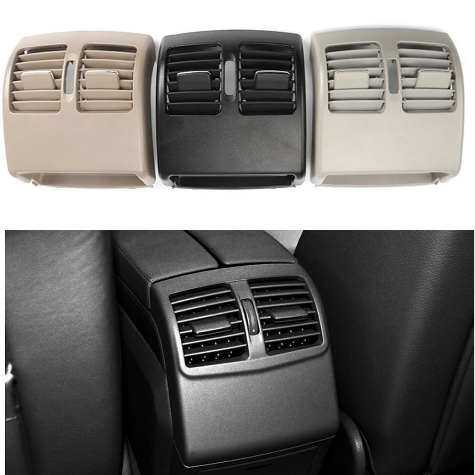 

Rear A/C Air Conditioning Outlet Vent Grille Grill Cover For Mercedes W212 E Class 2009-2011 E200 E250 E260 E280 E300 E350 E400