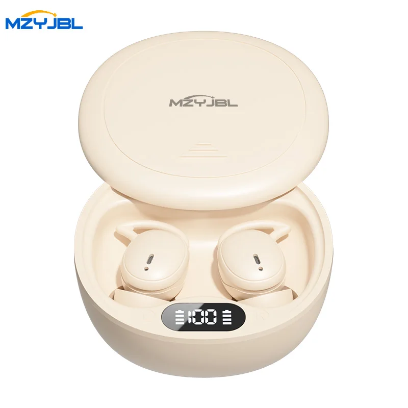 

MZYJBL Sleep Wireless Earphones M73 HiFi Sound Bluetooth 5.4 Headphones Noise Cancelling TWS In Ear Earbuds Headsets For XIAOMI