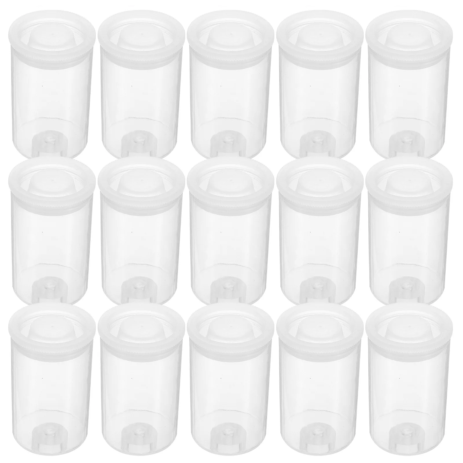 

30Pcs Lightweight Plastic Storage Box Multiuse for Roll Film Fishing Lure Small Items Travel Container Plastic Storage Box