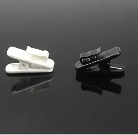 Clips de câble d'alimentation pour écouteurs, clip de collier à revers, pince de montage, casque, enrouleur, fil, téléphone, sauna, accessoires, 10 pièces