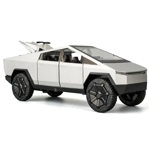 1:32 Scale Zinc Alloy Pickup sUV Model Toy With Sound Lights And Pull-backChristmas Surprise Toy Car For Birthday Gifts For Boys