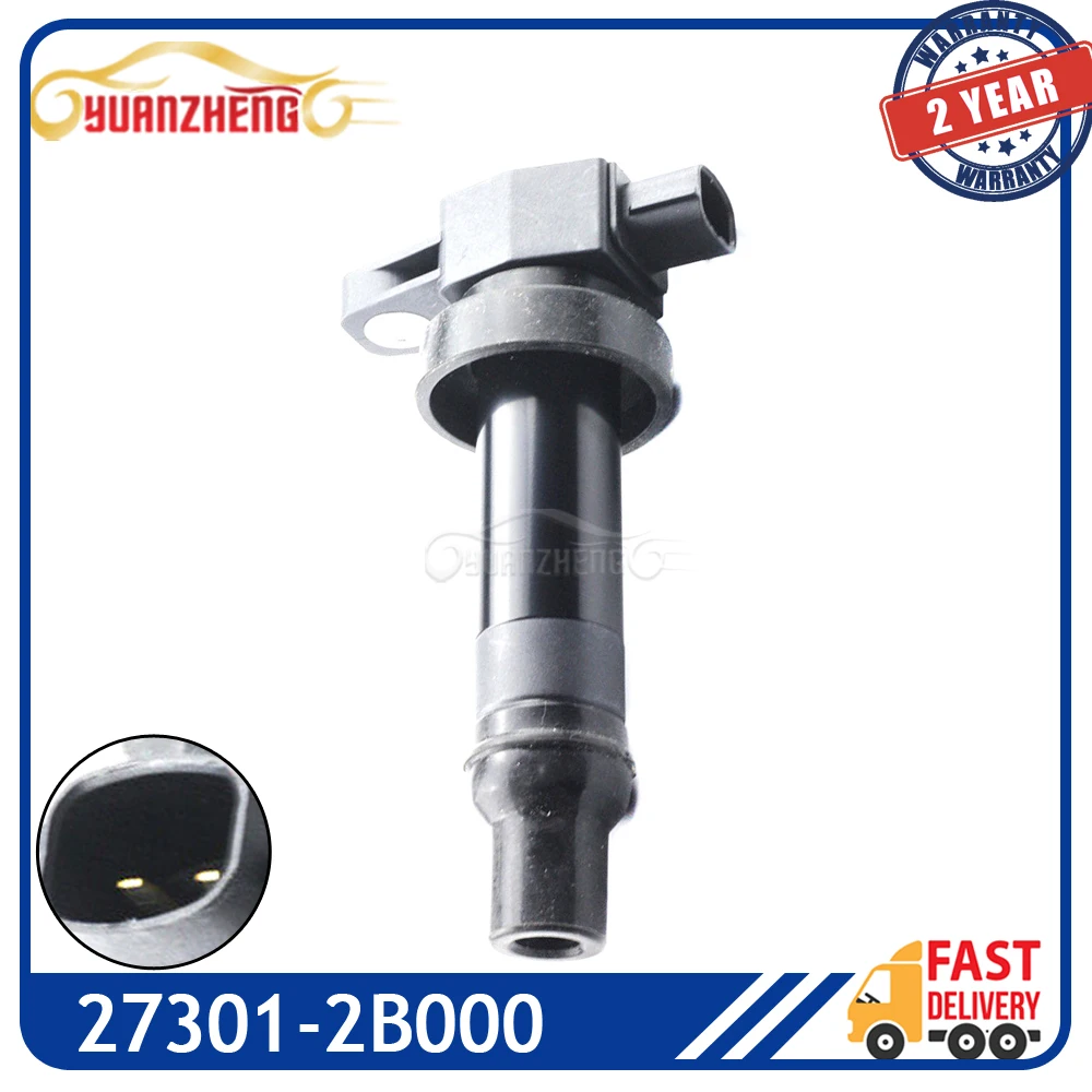 

27301-2B000 NEW 1PCS Ignition Coil For Hyundai i20 i30 IX20 For Kia Cee'D Cerato Rio Soul 1.6 273012B000