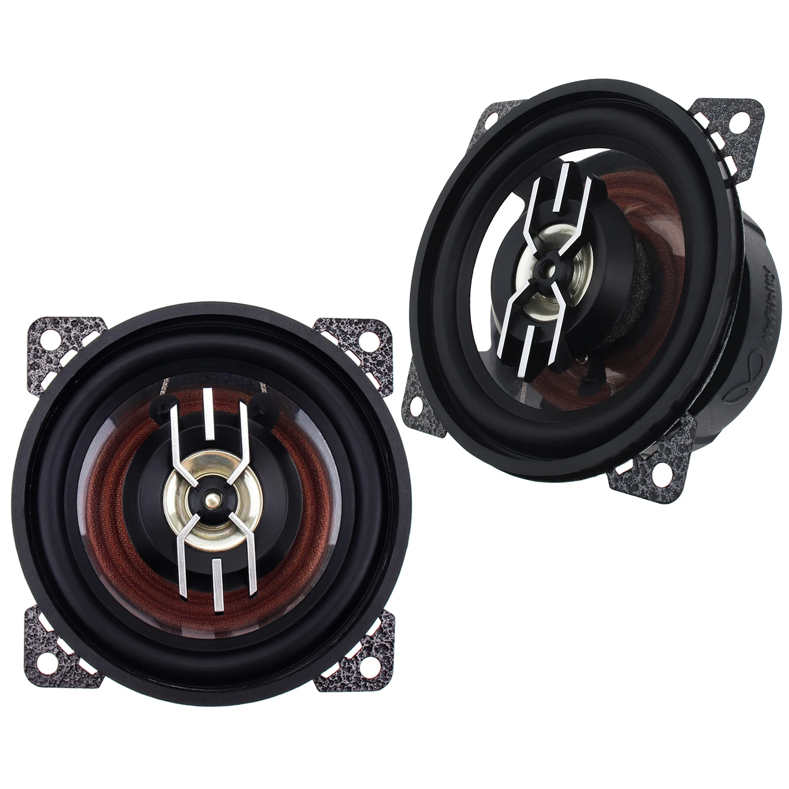 2pcs 4 Inch 300W Car Coaxial  Auto Audio Music Stereo Full Range Frequency Hifi Speakers Non-destructive Installation