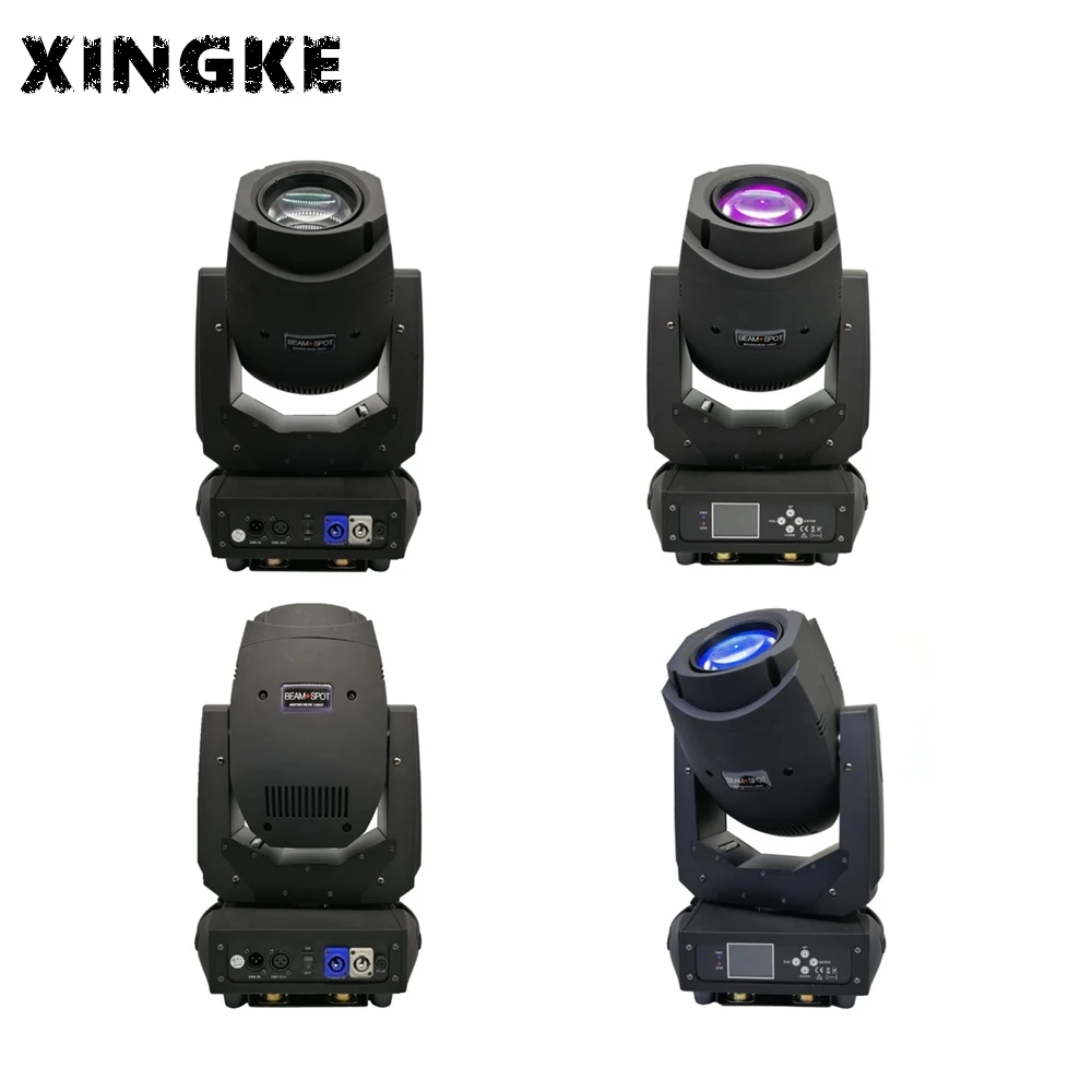 

4Pcs/Lot Concert High Quality DMX sharpy beam Sound Activated Lighting 200w Led Spot Moving Head Light