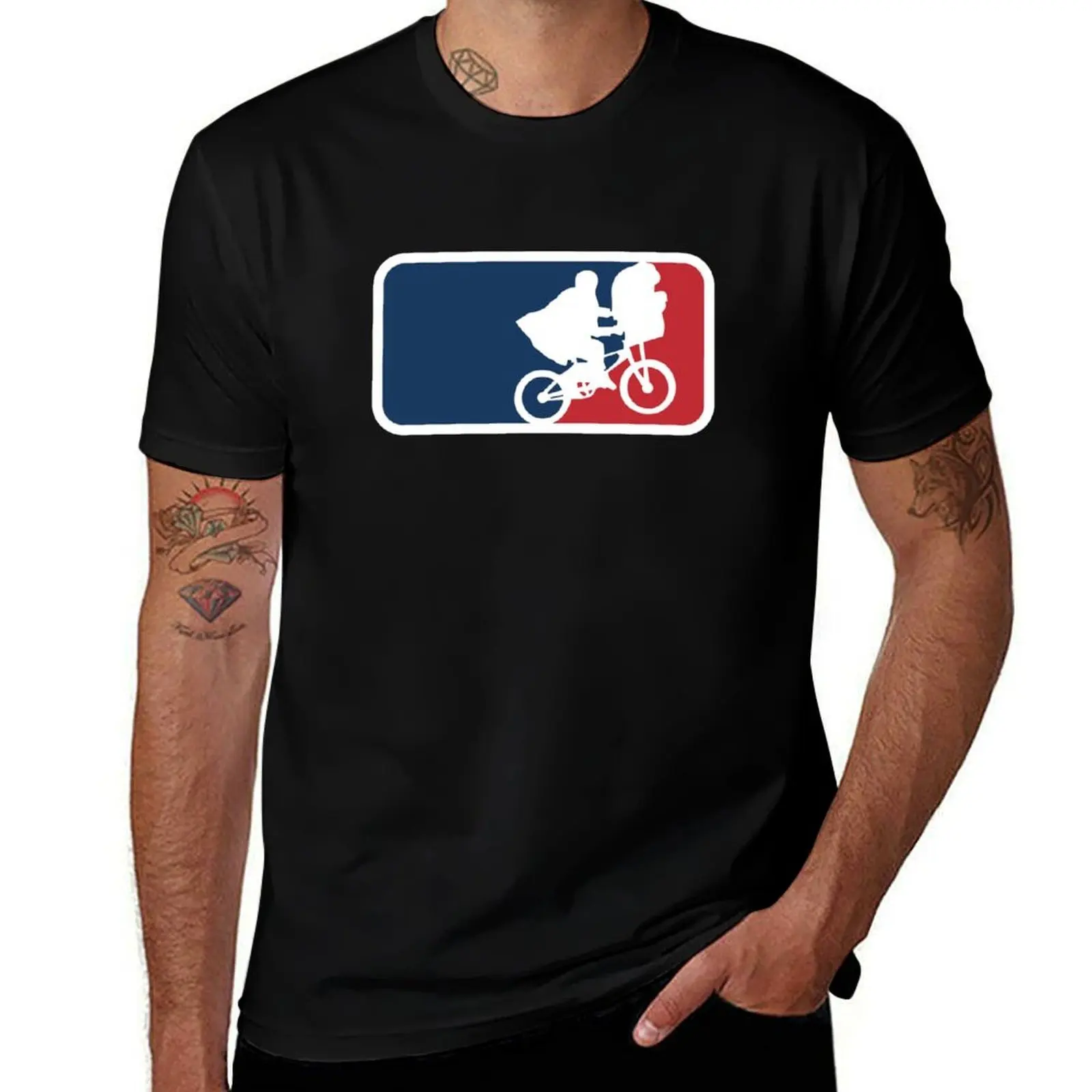 ET T-Shirt men t shirt cotton 100% man graphic t shirt man t shirt cotton T-shirt