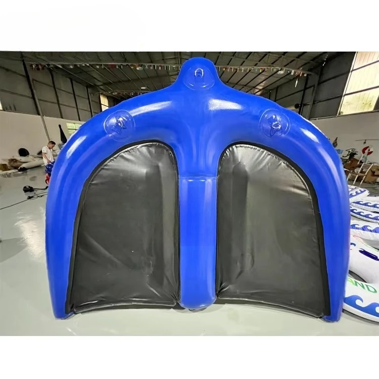 مبيعات المصنع مباشرة ألعاب مائية سمكة طائرة قارب الموز نفخ سمكة الخفافيش الطائرة #3