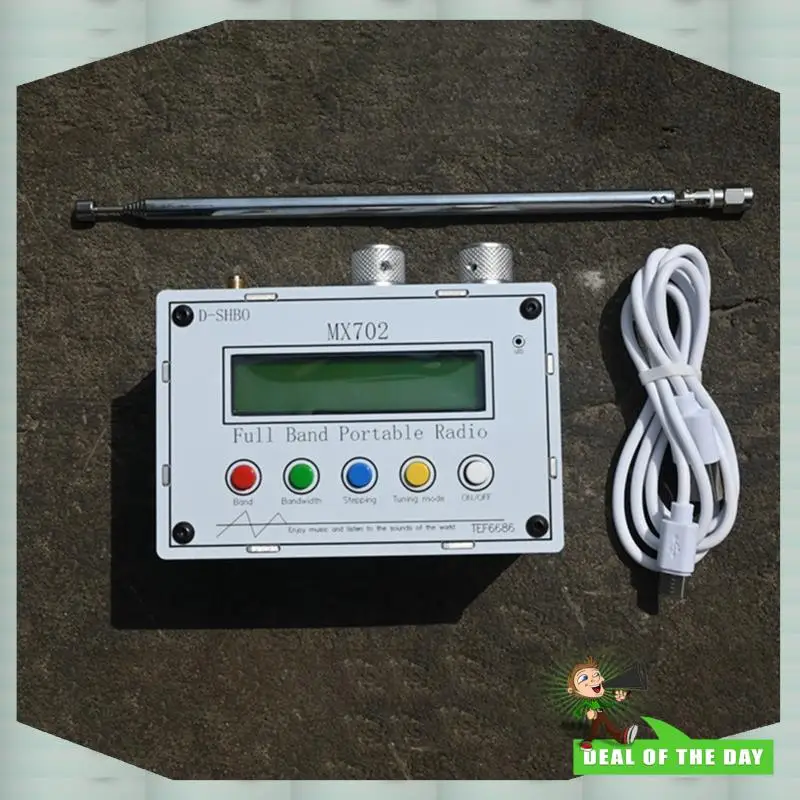 

24-Hour Delivery MX702 Portable Full Band Radio TEF6686 LW/MW/SW/FM Stereo Receiver 3.5Mm/Direct Output