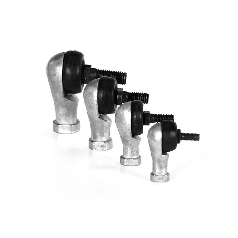 4PCS SQ5 M5X0.8 SQ6 M6X1 SQ8 M8X1.25 SQ10 M10X1.25 SQ12 RS SQ10RS-1 Ball Joint Rod End Right Hand Tie  Ends Bearing SQ6RS