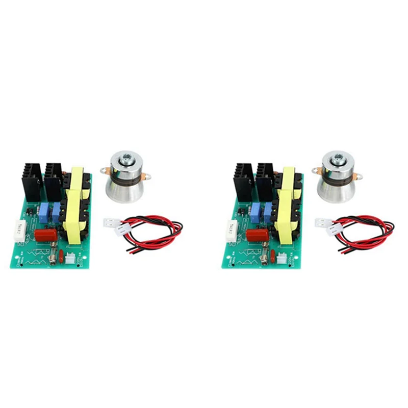 

AB46-2X 220V 100W 40KHZ Ultrasonic Cleaning Transducer Cleaner High Performance +Power Driver Board Ultrasonic Cleaner Parts