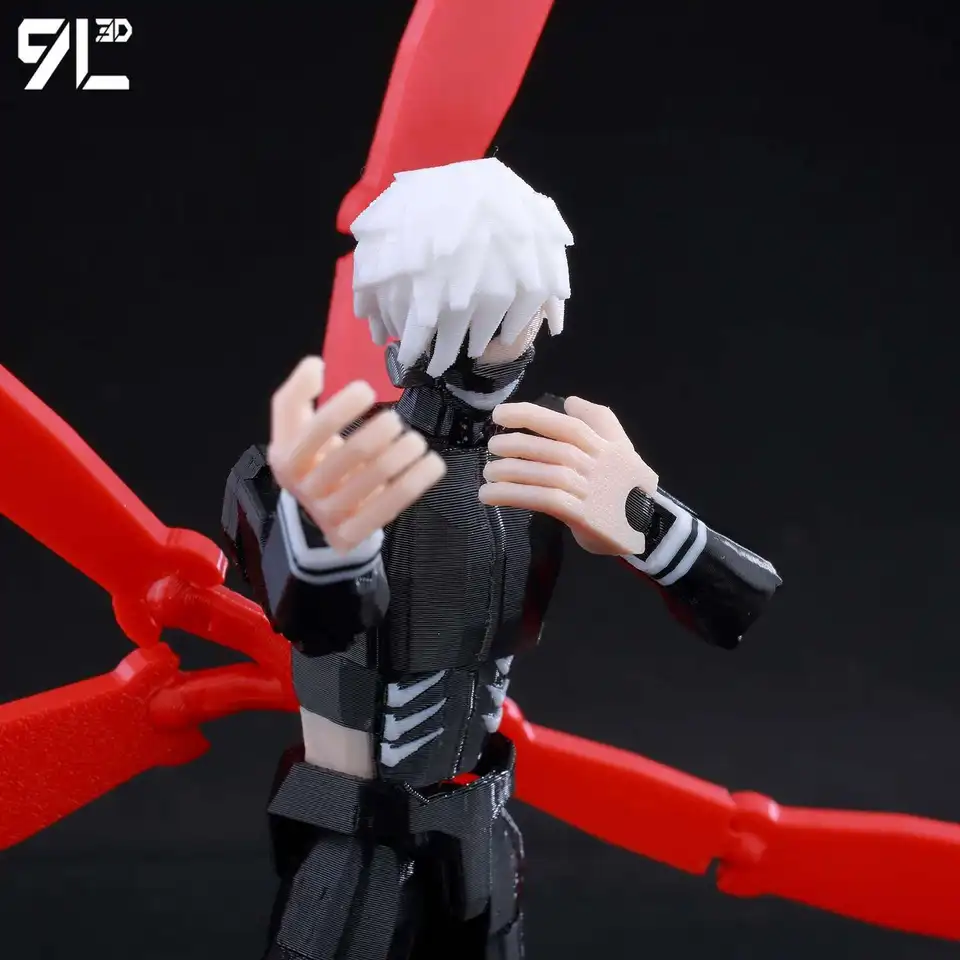 9L3D Lucky 13 Dummy 13 T13 - Kaneki Ken Tokyo Ghoul Awakened Rage