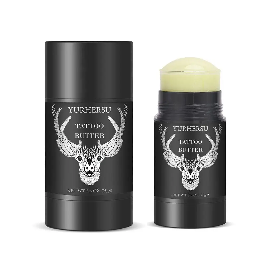 Tattoo Cream Stick For Moisturizer Brightener, Tattoo Aftercare Butter Lotion Tattoo Balm Old & New Tattoo Care Cream Stick S7K8