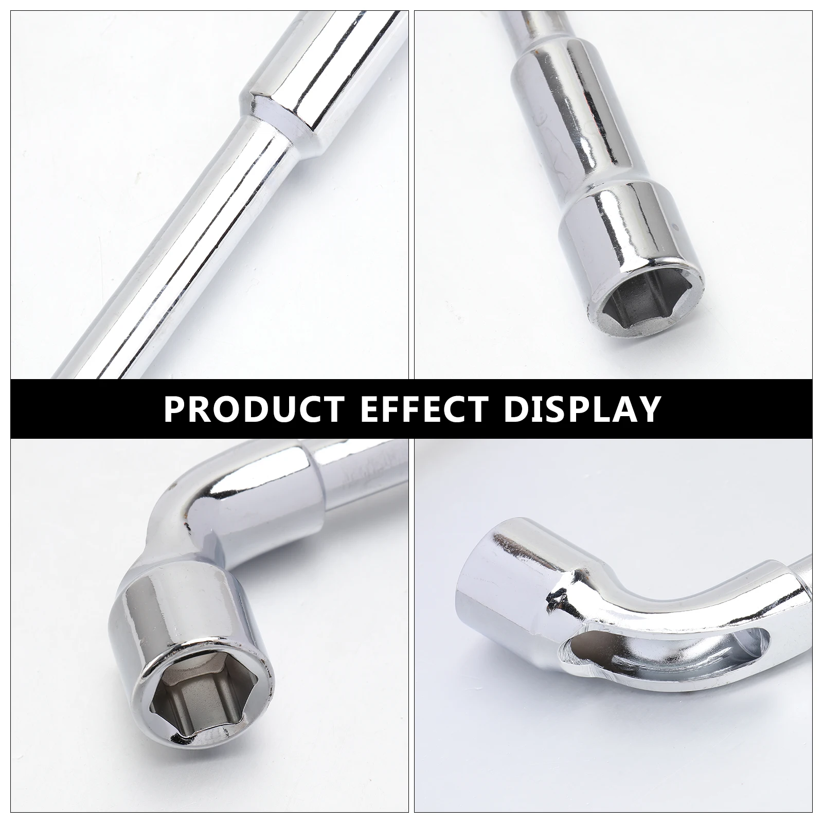 

13Mm Dual Head Wrench Polished Spanner Tool For Home Factory Repair Use Durable Elbow Spanner Hand Tool